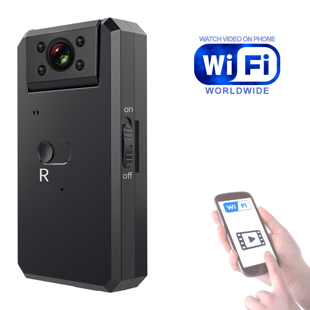 WD6A Rotable Lens Mini Camera with Motion Detection