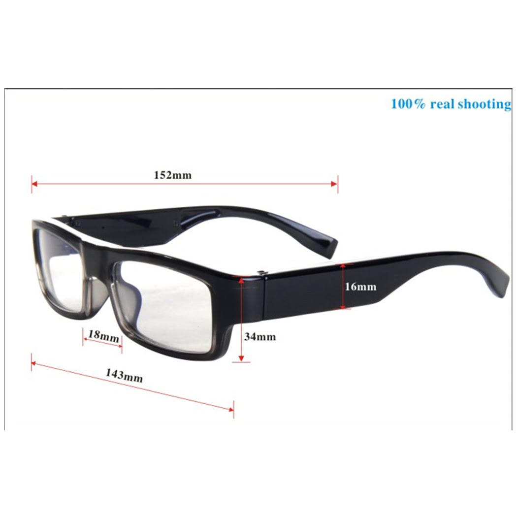 QZT G3 Mini Wifi Hidden Camera Glasses Spy Camera