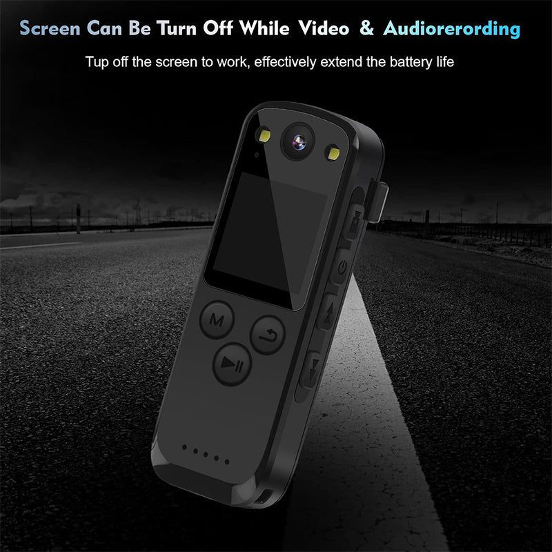 A31 1080p Law Enforcement Recorder With Audio And Fill Light Wifi Police Law Enforcement Recorder