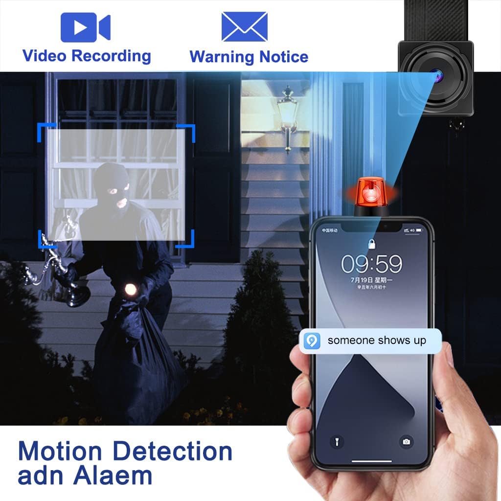 QZT C10 Motion Detection Night Vision Hidden spy Module Camera