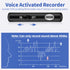 L17 Portable Magnetic Voice Recorder with Voice Activation