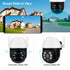 Hot Sell QZT W38E 1080P Waterproof CMOS Sensor Video Recorder Tuya Remote Alarm Push ip camera wifi